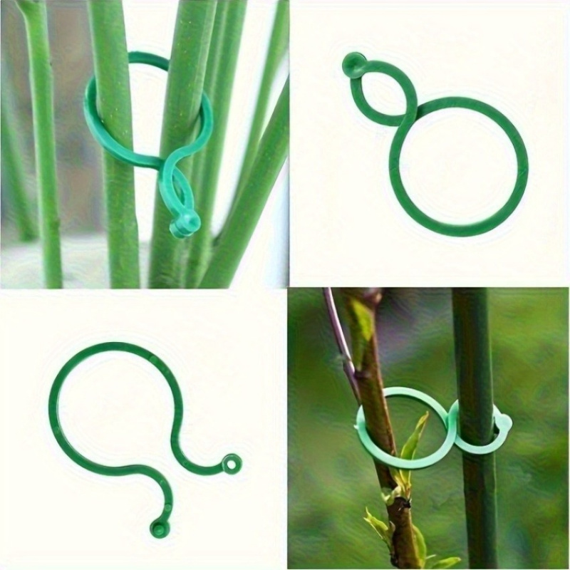 125個入り ガーデン植物サポートキット つるクリップ ツイ - Vine Climbing Plastic のレビューと価格