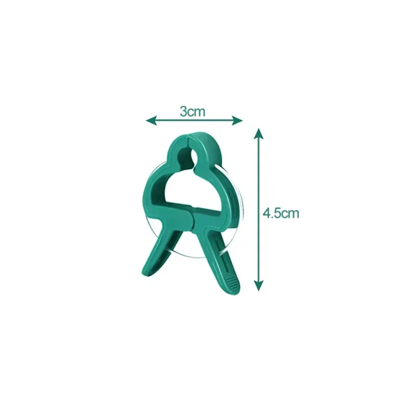 植物固定クリップ 再利用可能なガーデン温室ブラケット 庭の植 - Vine Climbing Plastic のレビューと価格