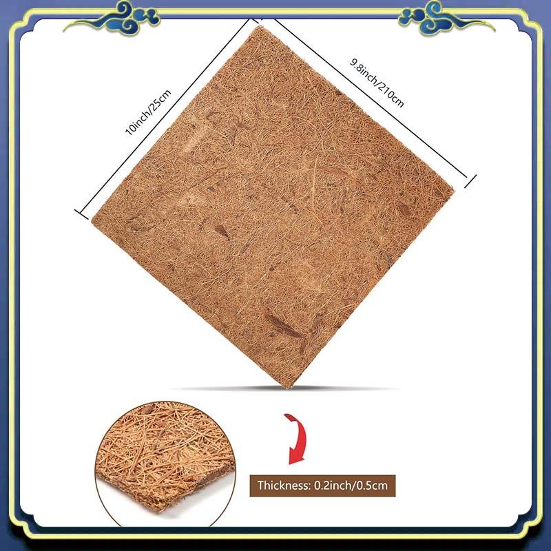 最新の天然ココナッツファイバーマット、爬虫類カーペット、トカ - Substrate Coconut Fiber のレビューと価格